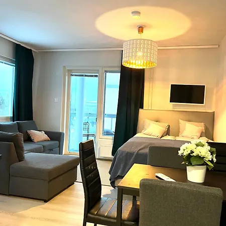 New 2br Design With Sauna Park Espoo