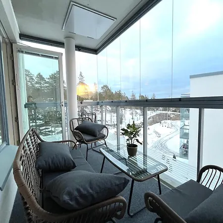 New 2br Design With Sauna Park Appartement