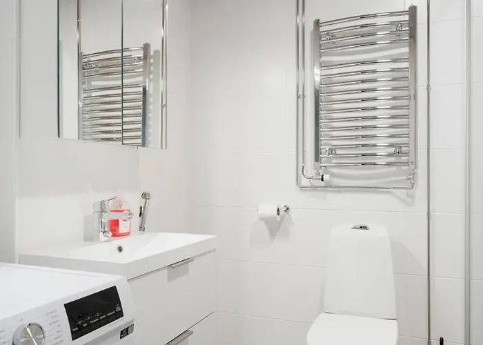 Апартаменты New 2br Design With Sauna Park