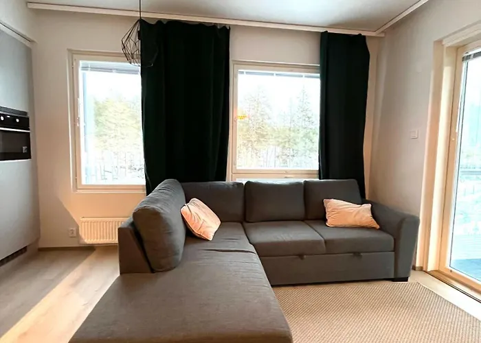 New 2br Design With Sauna Park Апартаменты Эспоо